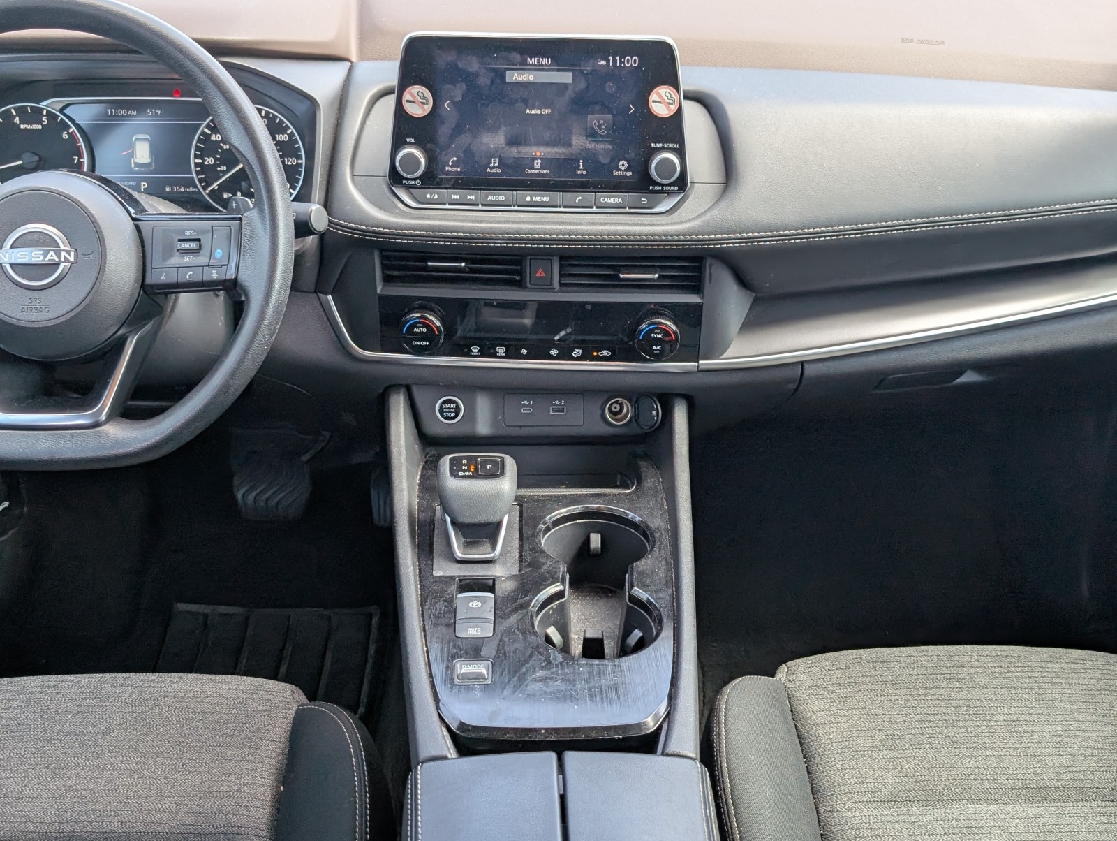 Used 2023 SILVER Nissan SV image 24