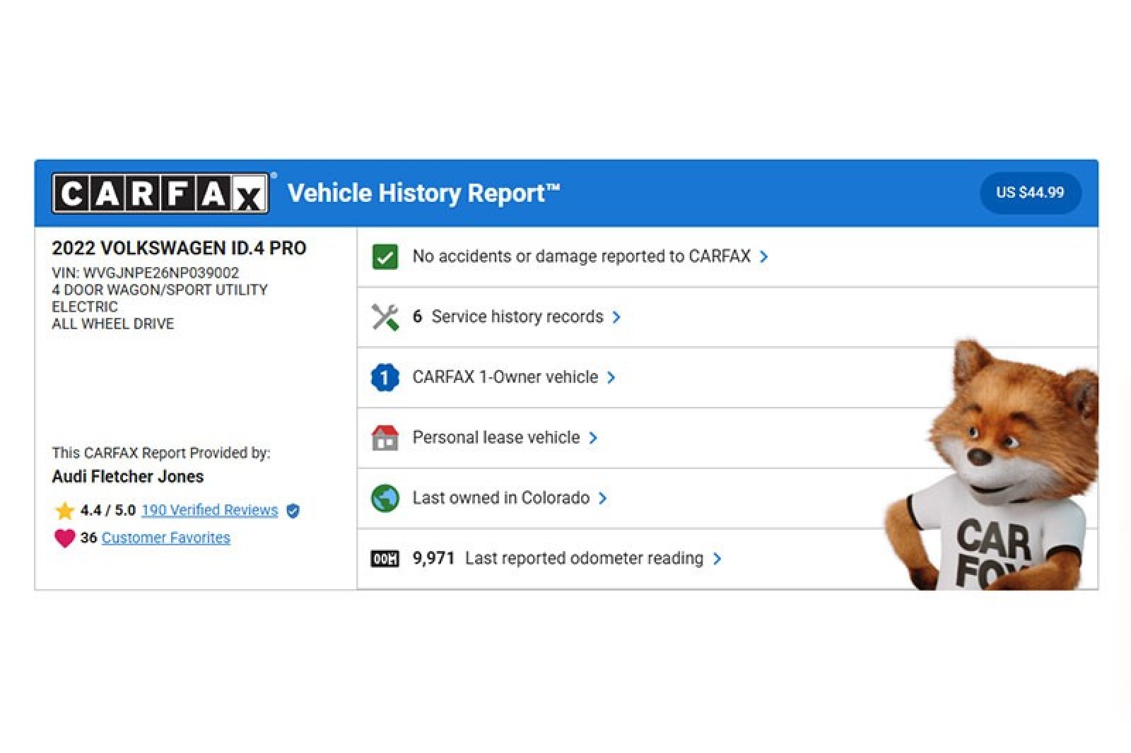 Used 2022 Volkswagen ID.4 PRO with VIN WVGJNPE26NP039002 for sale in Costa Mesa, CA