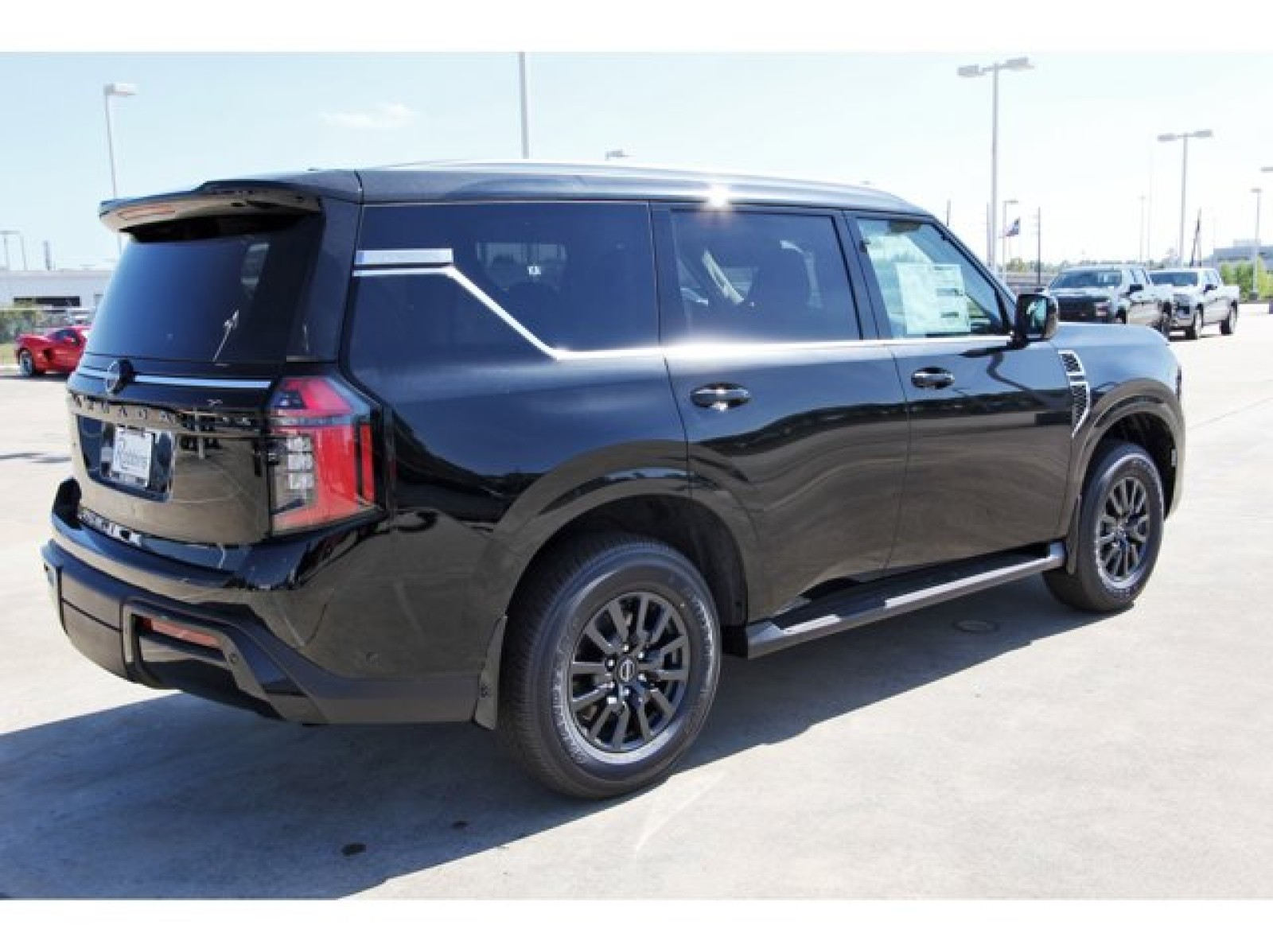 2026 Nissan Armada SV Black at Robbins Nissan