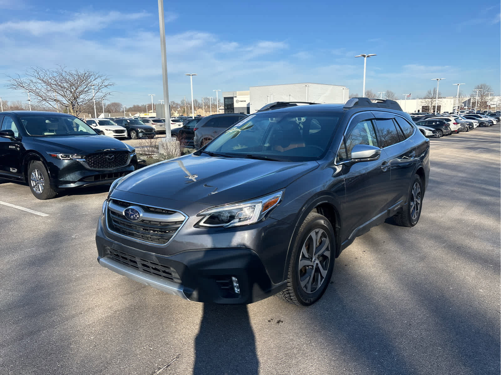 Used 2020 Subaru Outback Touring with VIN 4S4BTGPD3L3184530 for sale in Kansas City