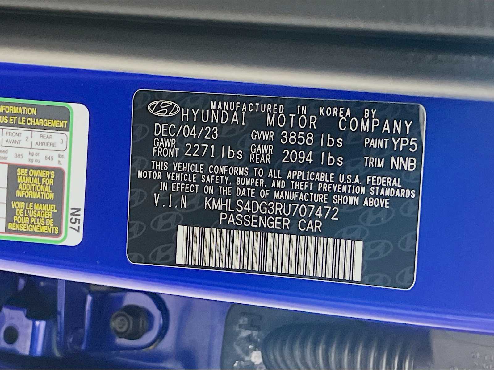 2024 Hyundai Elantra SEL Convenience photo 31
