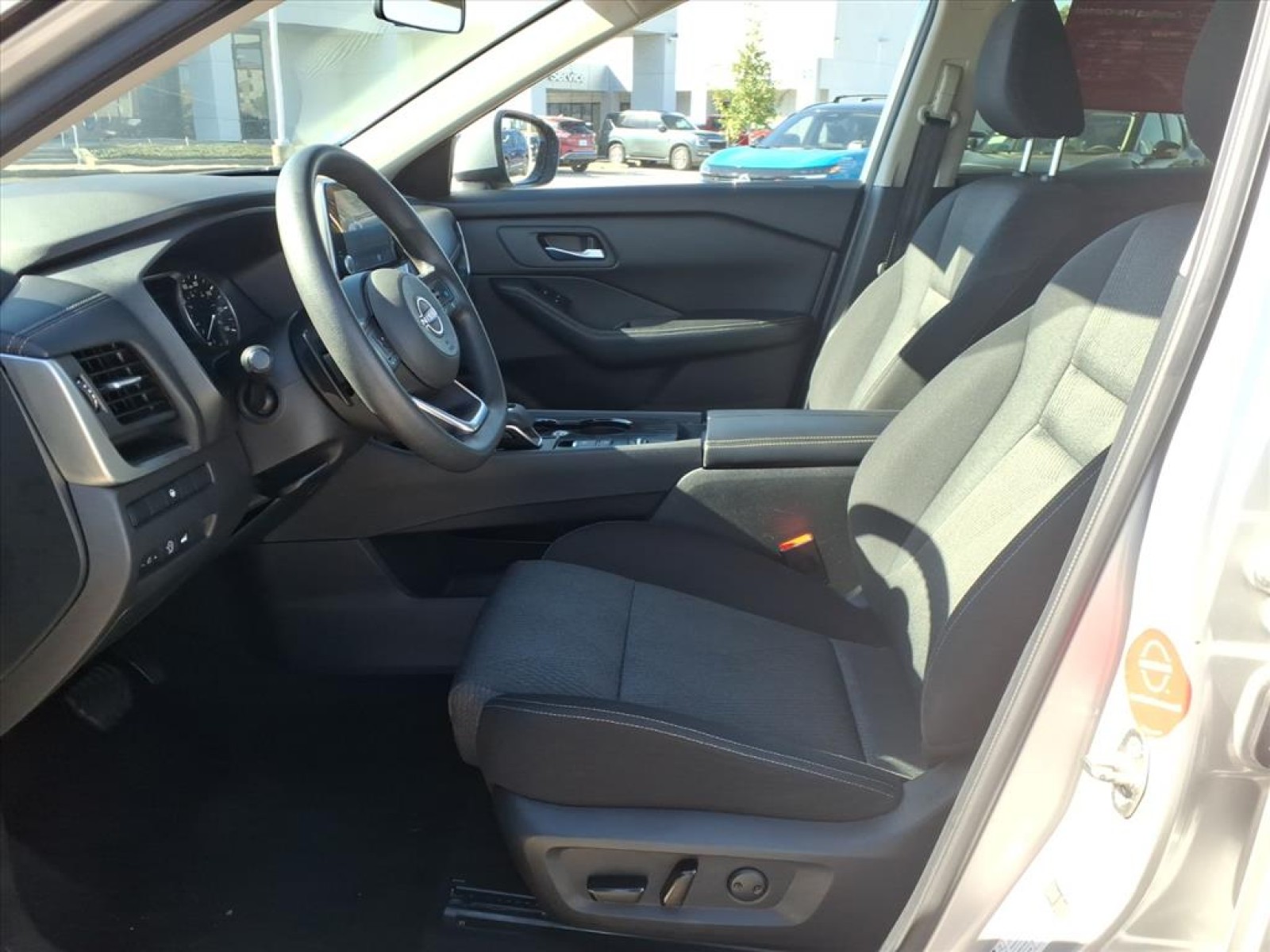 2024 Nissan Rogue SV Silver at Robbins Nissan