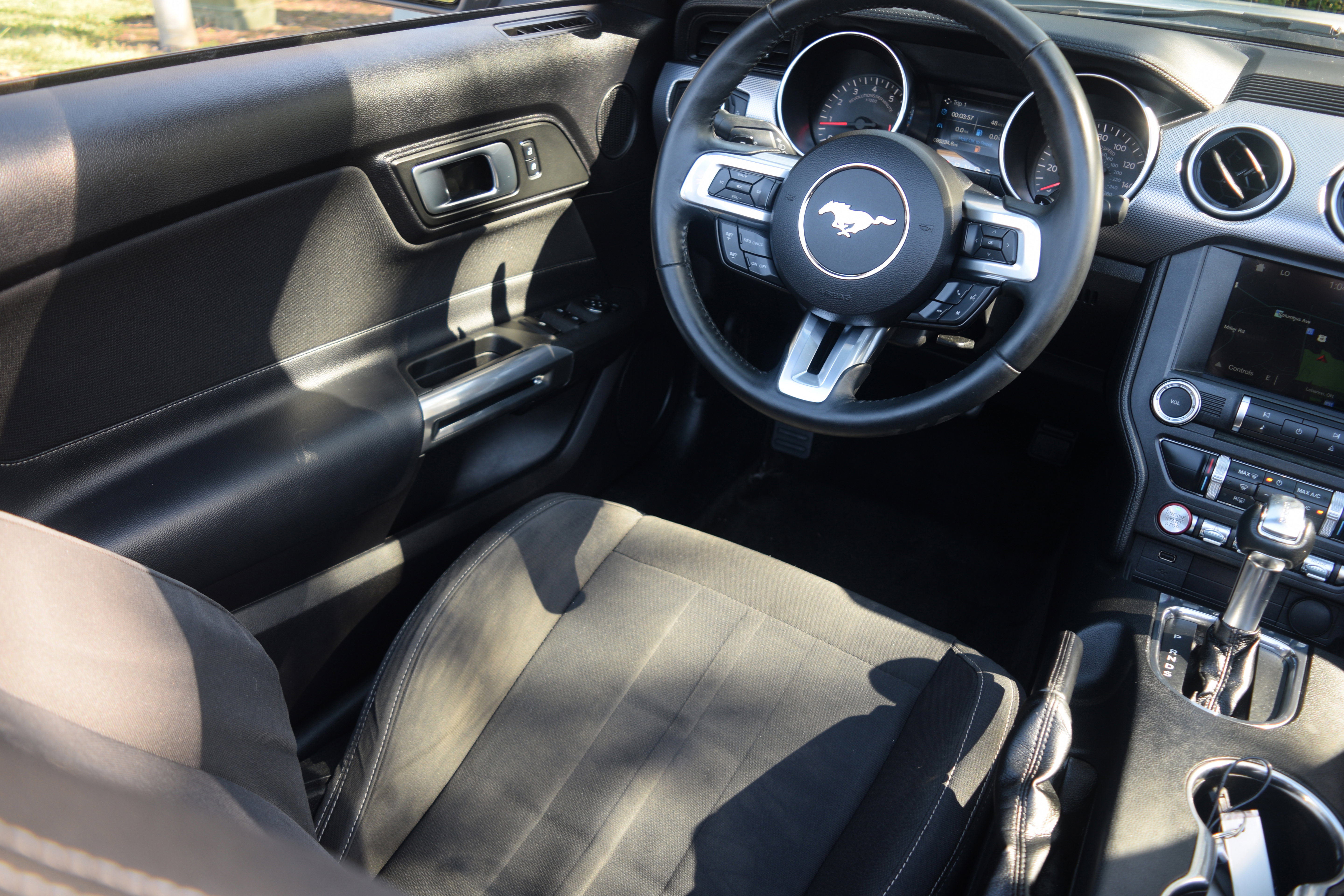 Certified 2018 Ford Mustang EcoBoost with VIN 1FATP8UH2J5107861 for sale in Lebanon, OH