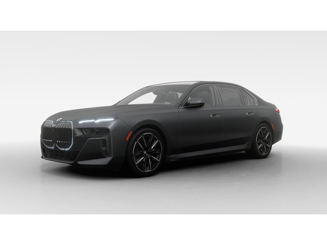 New 2025 Frozen Deep Grey BMW 760i xDrive image 1