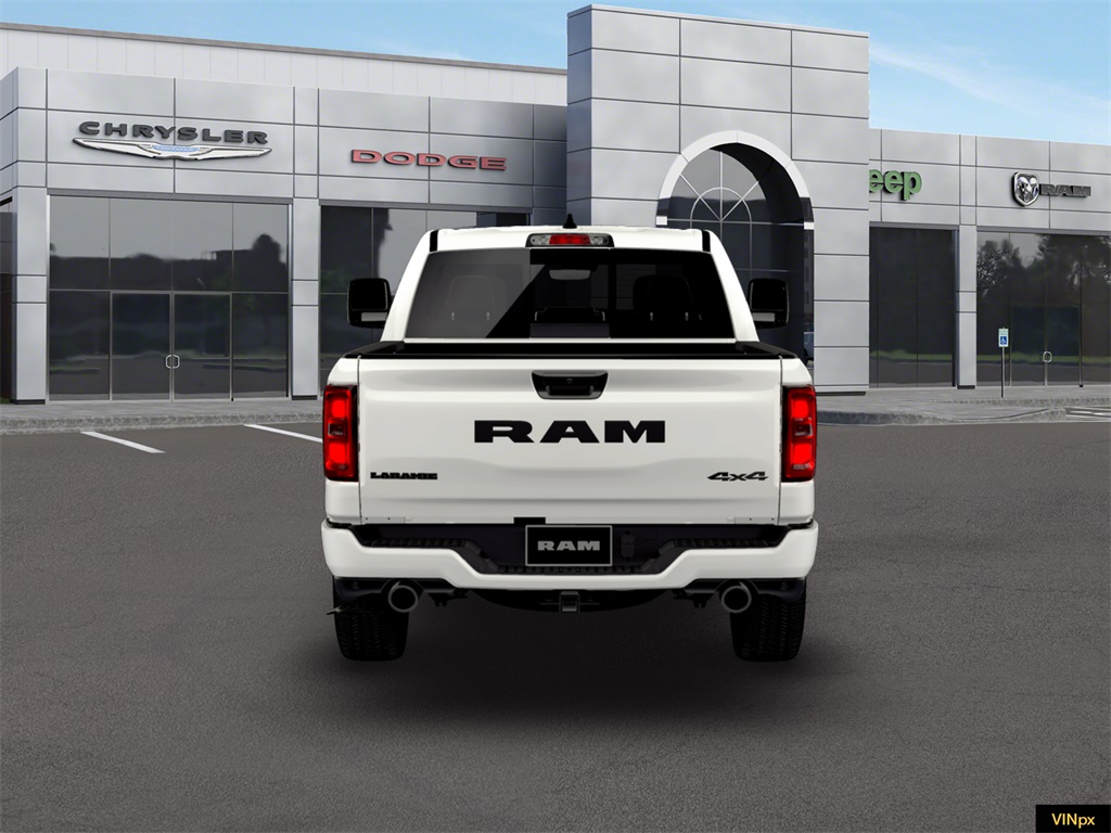 New 2026 Bright White Clear-Coat Exterior Paint RAM Laramie image 5