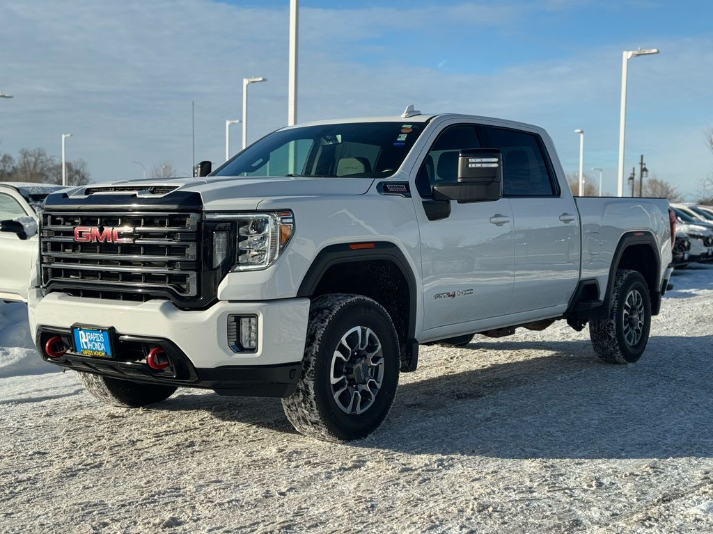 Used 2023 GMC Sierra 2500HD AT4 with VIN 1GT19PEY8PF107502 for sale in Coon Rapids, Minnesota
