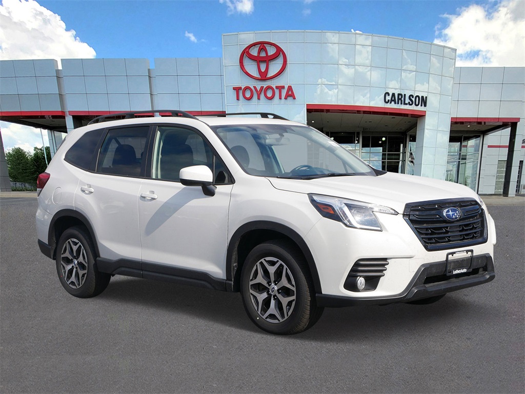 Used 2023 Subaru Forester Premium with VIN JF2SKAEC6PH536153 for sale in Minneapolis, Minnesota