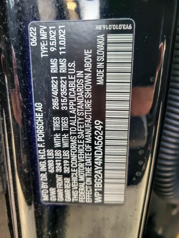 2022 PORSCHE CAYENNE - Image 25