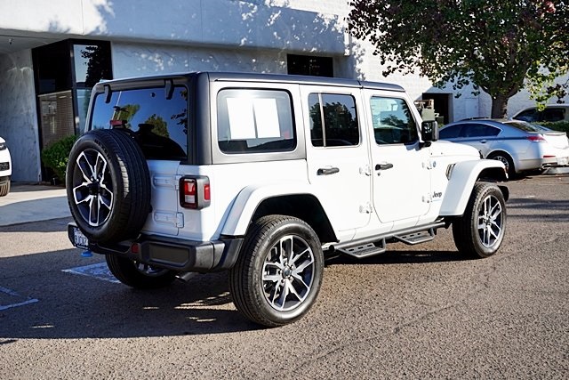 Used 2024 White Jeep Sport S 4xe image 7