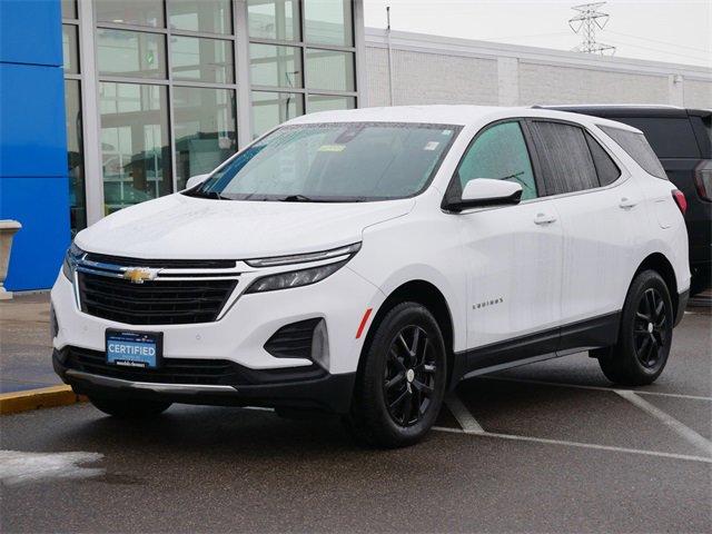 Certified 2024 Chevrolet Equinox LT with VIN 3GNAXUEG0RS245388 for sale in Roseville, Minnesota