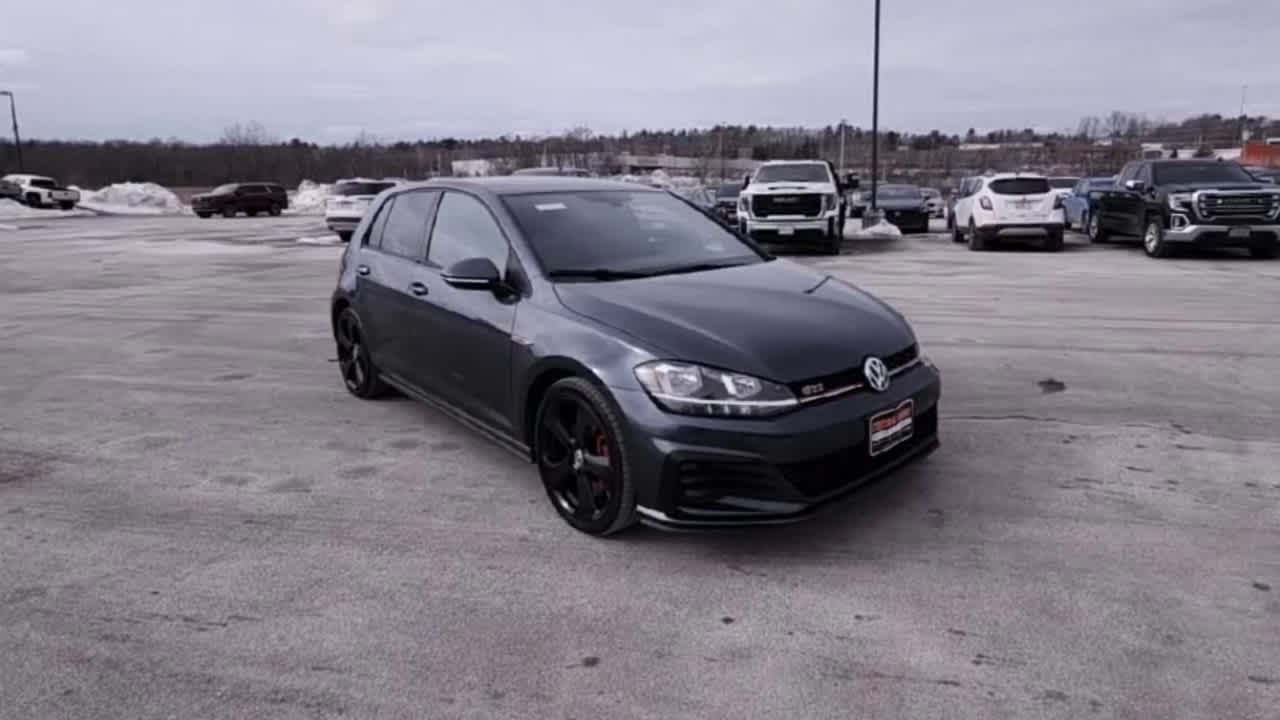 Used 2019 Volkswagen Golf GTI S with VIN 3VW5T7AU4KM018067 for sale in Waterville, ME