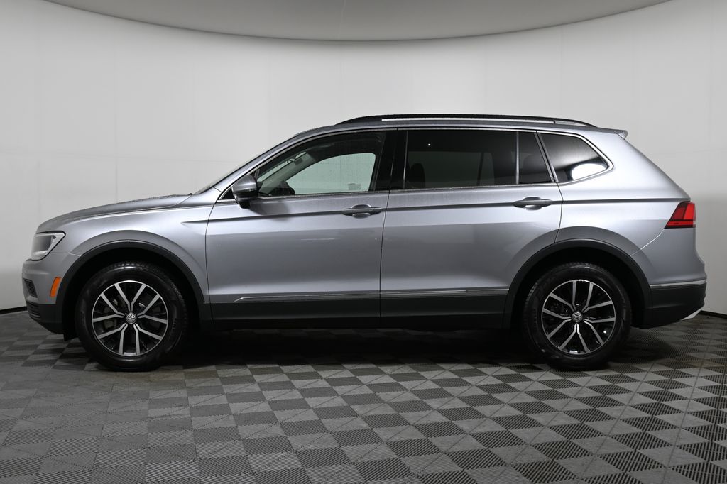Used 2021 Volkswagen Tiguan SE with VIN 3VV2B7AXXMM092441 for sale in Warwick, RI