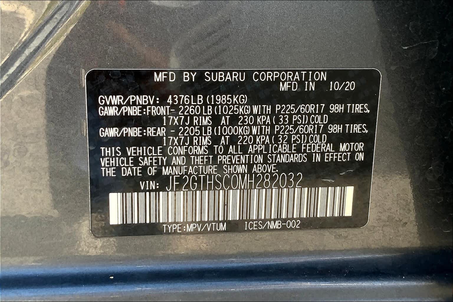 2021 Subaru Crosstrek Sport photo 35
