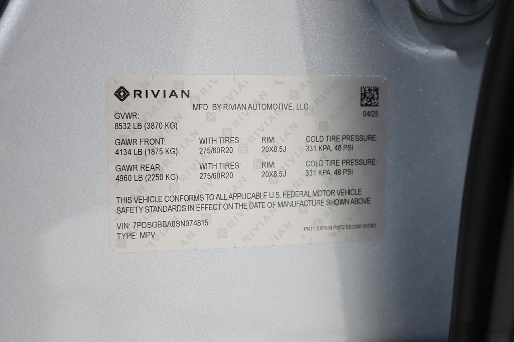 2025 Rivian R1S Adventure photo 34