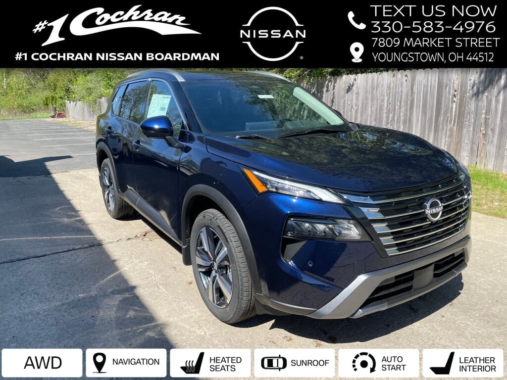 New 2024 Nissan Rogue SL 4D Sport Utility in Boardman, OH 1 Cochran