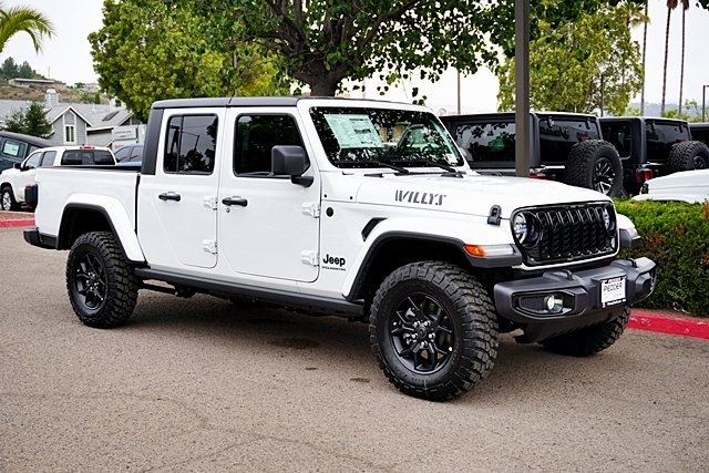 New 2025 Bright White Clear-Coat Exterior Paint Jeep Willys image 6