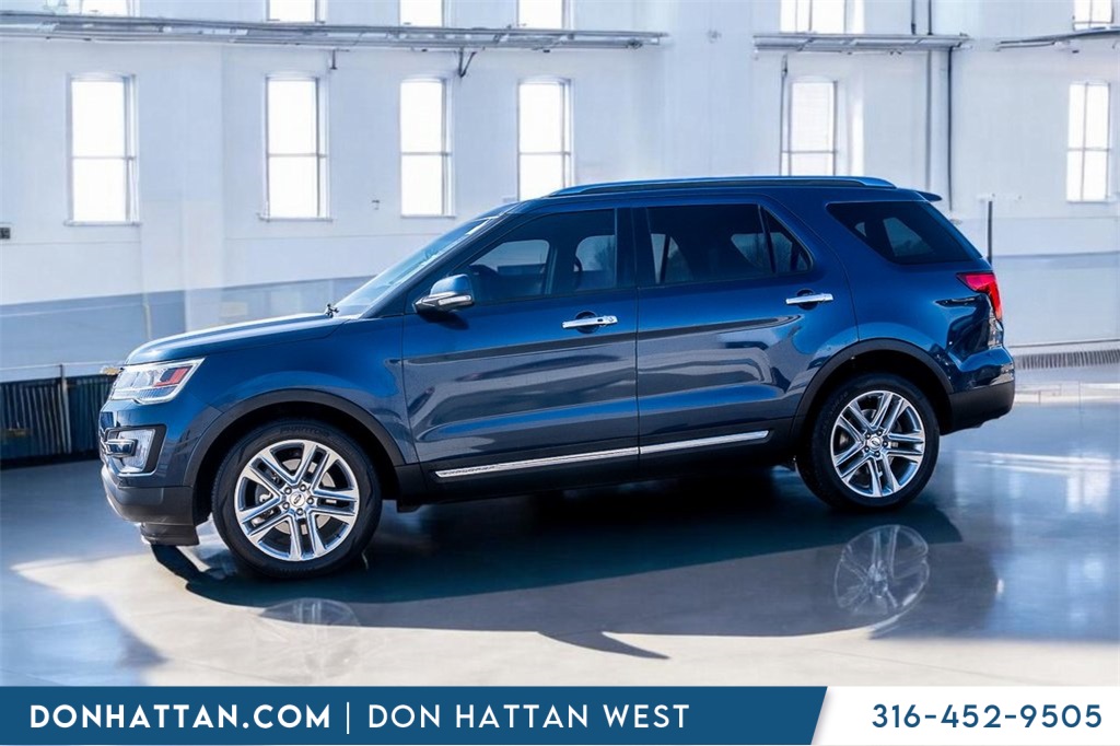 Used 2017 Ford Explorer Limited with VIN 1FM5K7FH9HGE27827 for sale in Park City, KS