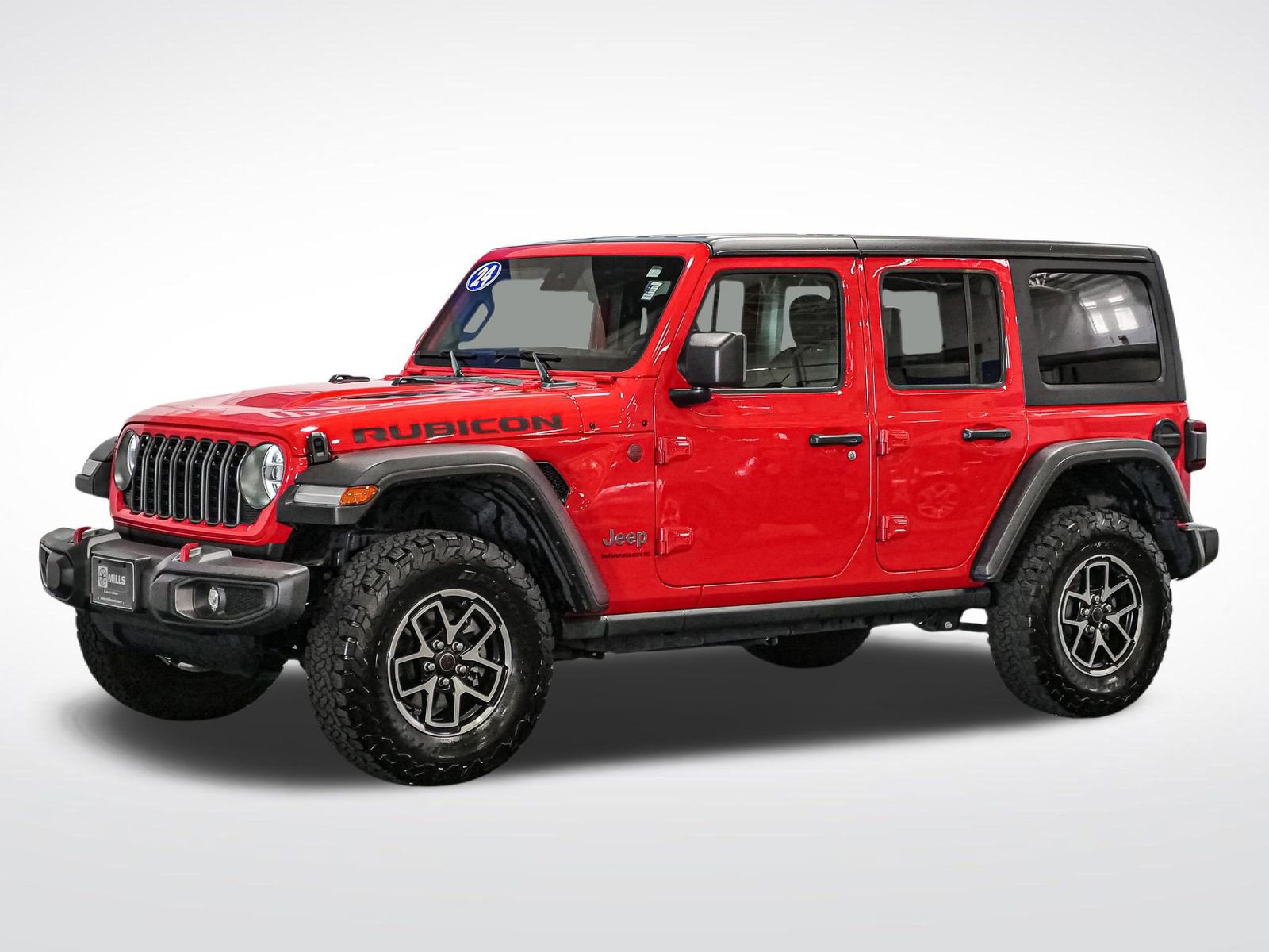 Used 2024 Jeep Wrangler 4-Door Rubicon with VIN 1C4PJXFG9RW284294 for sale in Baxter, Minnesota