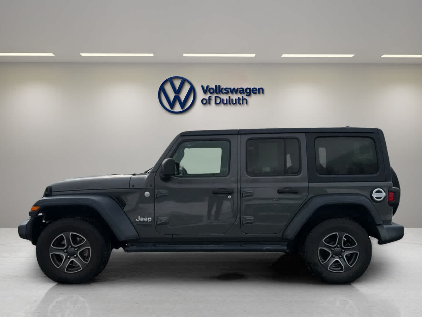 Used 2020 Jeep Wrangler Unlimited Sport S with VIN 1C4HJXDN3LW224251 for sale in Hermantown, Minnesota