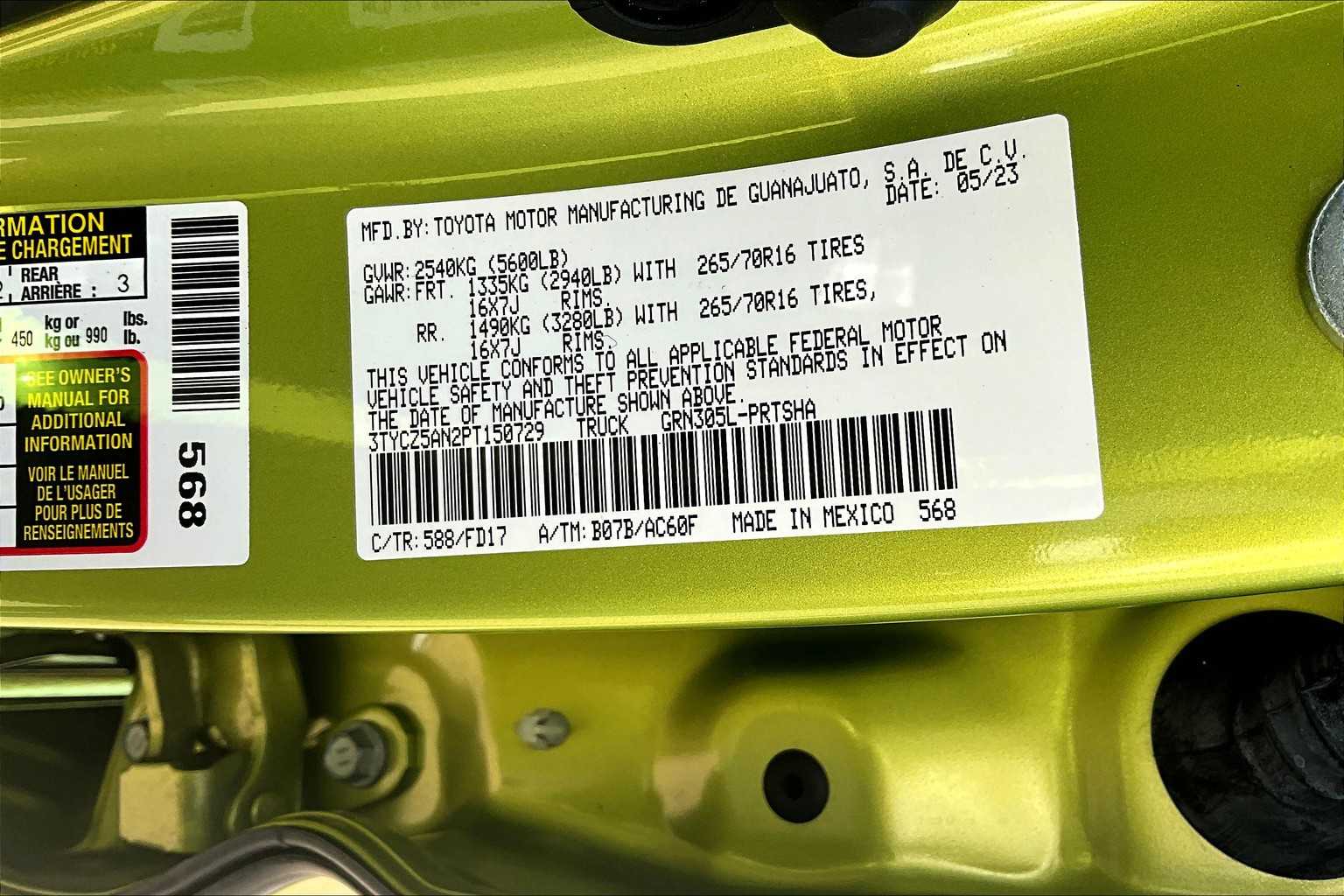2023 Toyota Tacoma TRD 4x4 photo 33