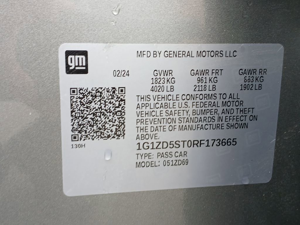2024 Chevrolet Malibu 1LT photo 34