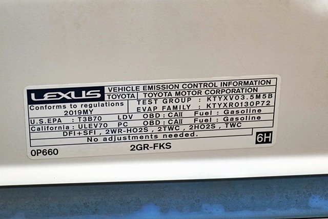 2019 Lexus ES 350 photo 37