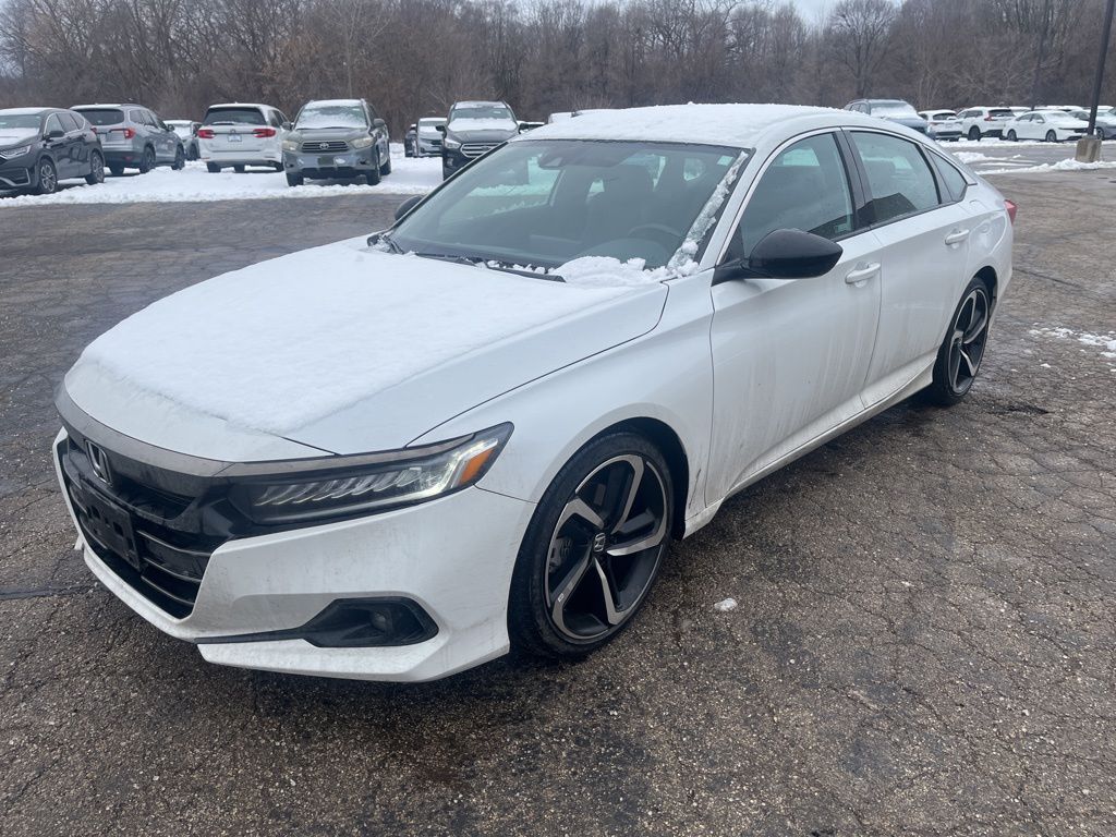 Used 2022 Honda Accord Sport with VIN 1HGCV1F36NA101035 for sale in Kansas City