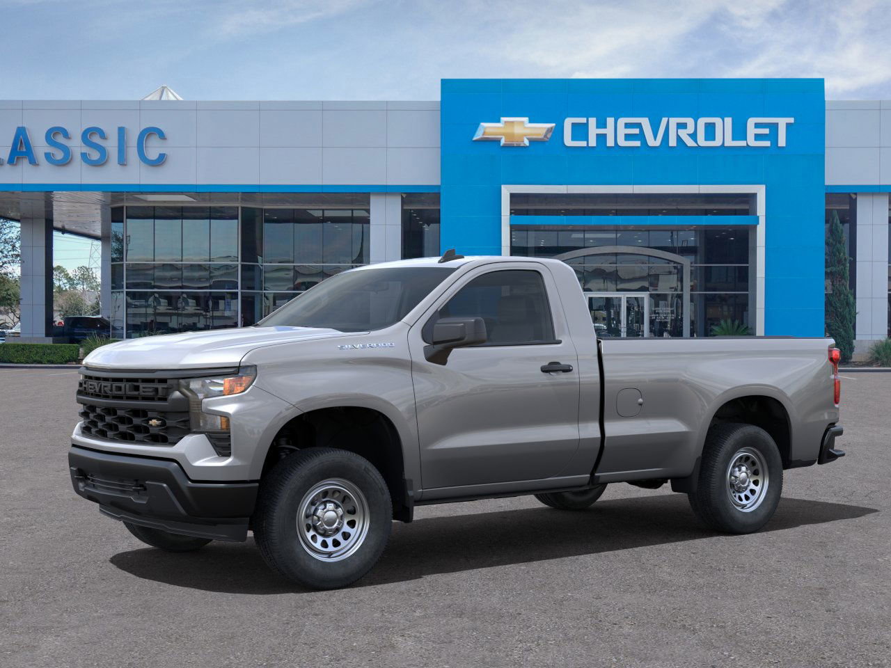 2025 Chevrolet Silverado 1500 WT Gray at Browns Ford of Amsterdam