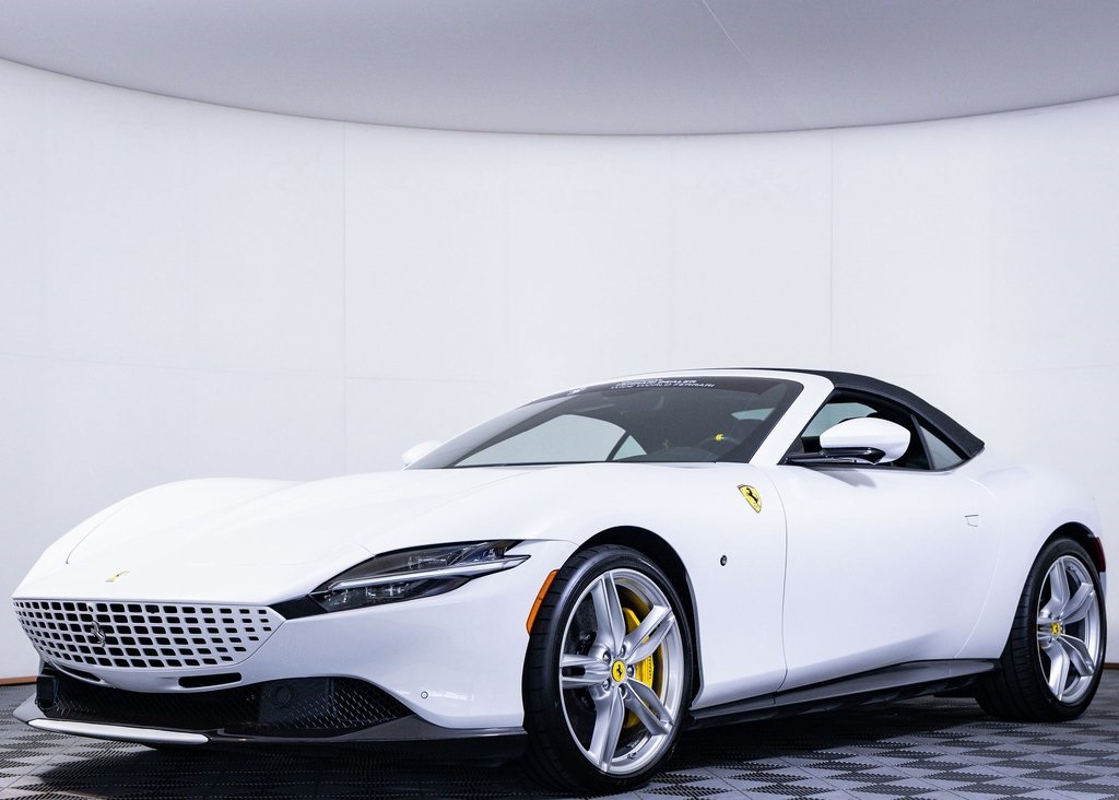 Certified Used 2025 White Ferrari Base image 2