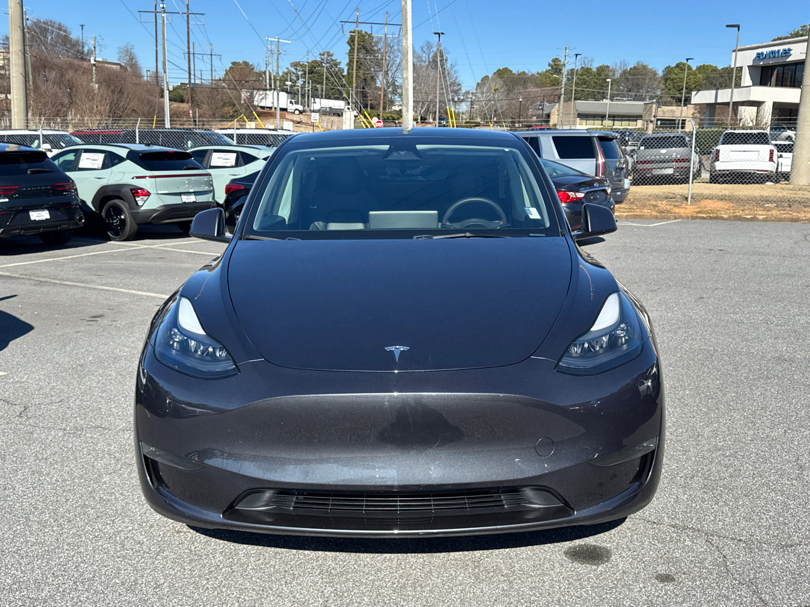 Used 2024 Tesla Model Y Long Range with VIN 7SAYGDEE7RA227081 for sale in Marietta, GA
