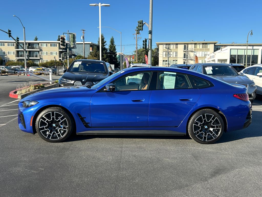 Used 2025 BMW i4 40 with VIN WBY23HD0XSFU34580 for sale in San Mateo, CA