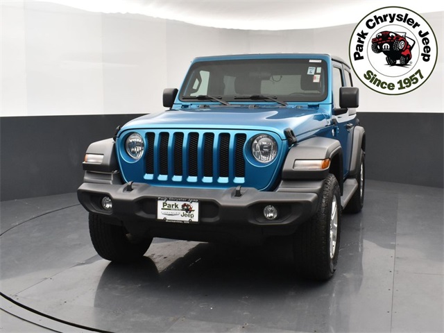 Used 2020 Jeep Wrangler Sport S with VIN 1C4GJXAN1LW202362 for sale in Burnsville, Minnesota