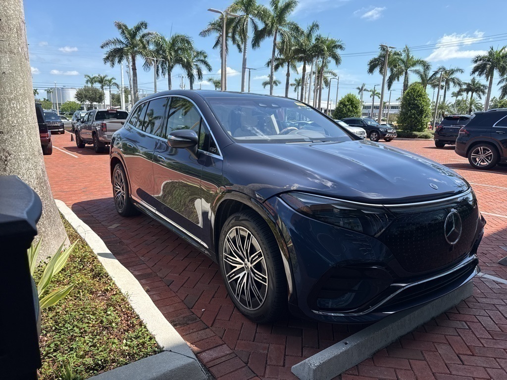 Certified 2023 Mercedes-Benz EQS SUV Base with VIN 4JGDM4EB7PA002142 for sale in West Palm Beach, FL
