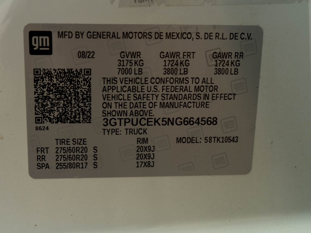 2022 Gmc Sierra 1500 Elevation photo 35
