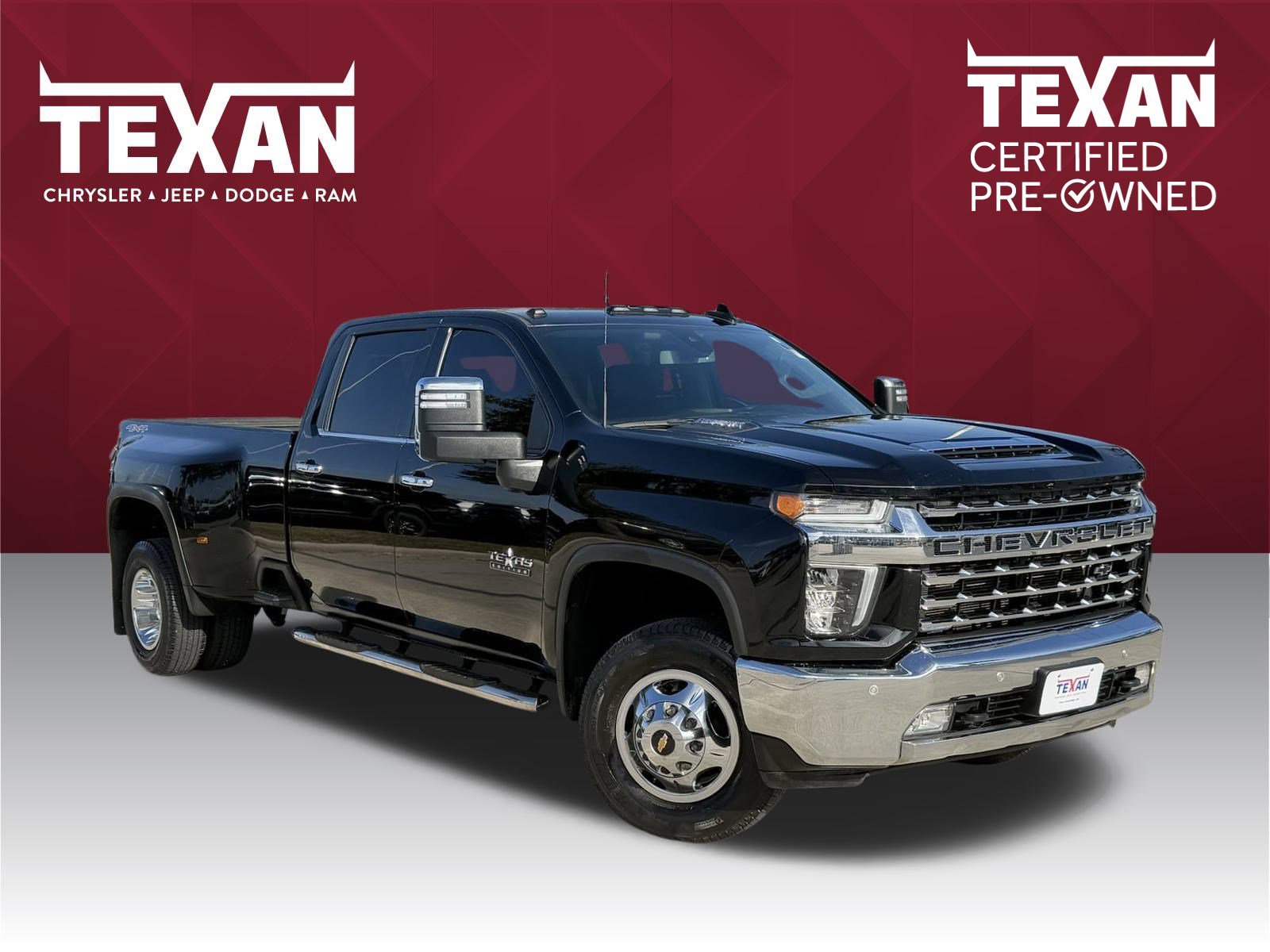Texan Certified Pre-Owned 2022 Chevrolet Silverado 3500HD LTZ Crew 