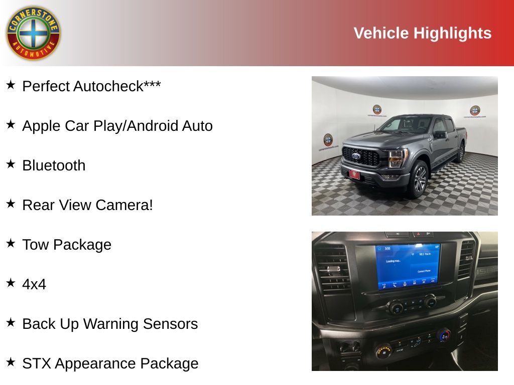 Used 2022 Ford F-150 XL with VIN 1FTEW1EP5NFA39574 for sale in Elk River, Minnesota