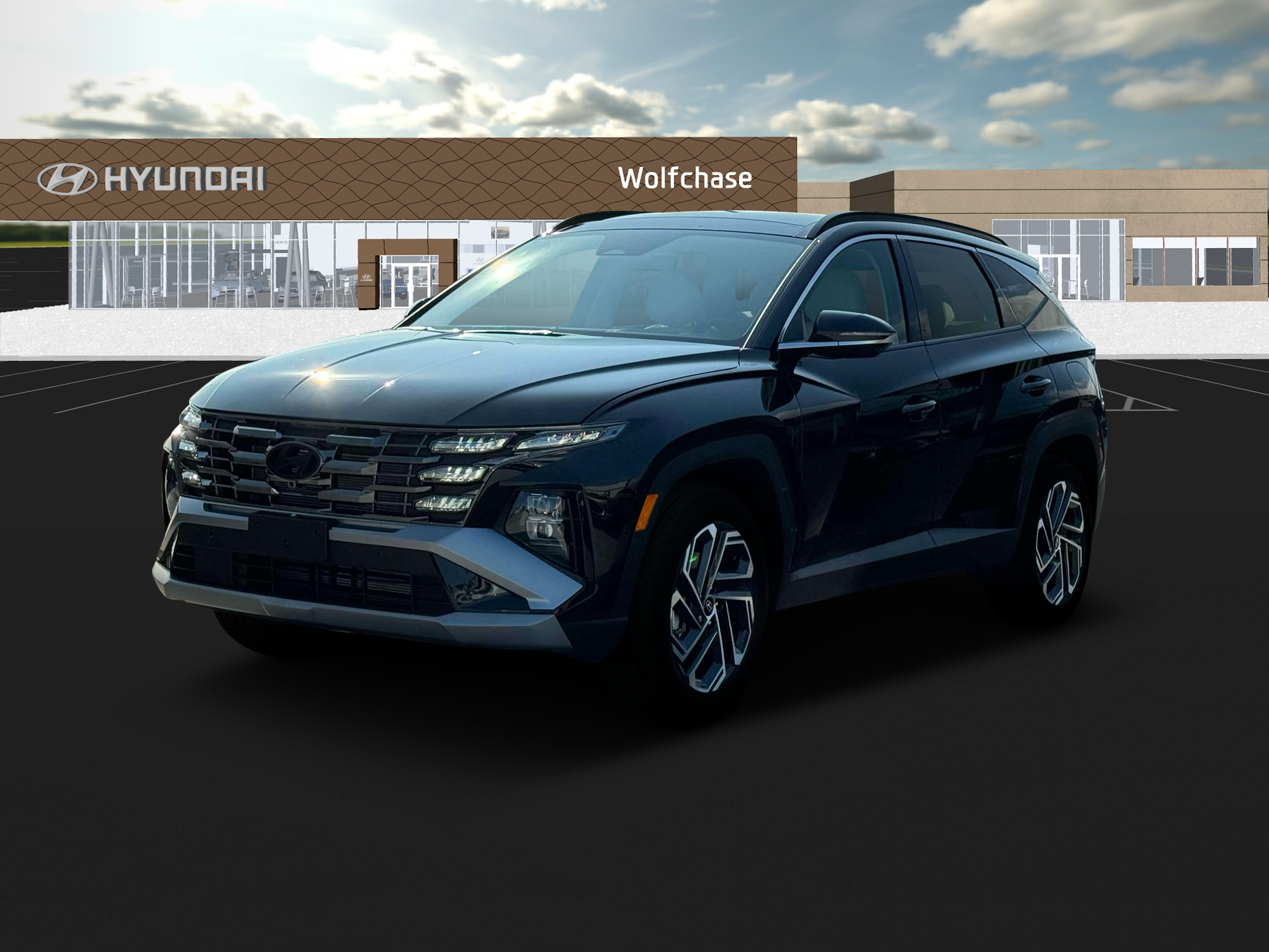 New 2025 Black Hyundai Limited AWD image 1