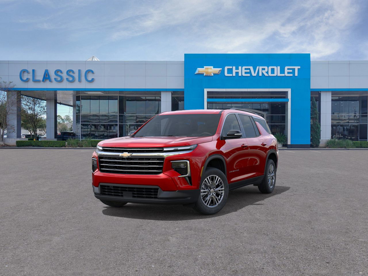 2025 Chevrolet Traverse LT Red at Robbins Nissan