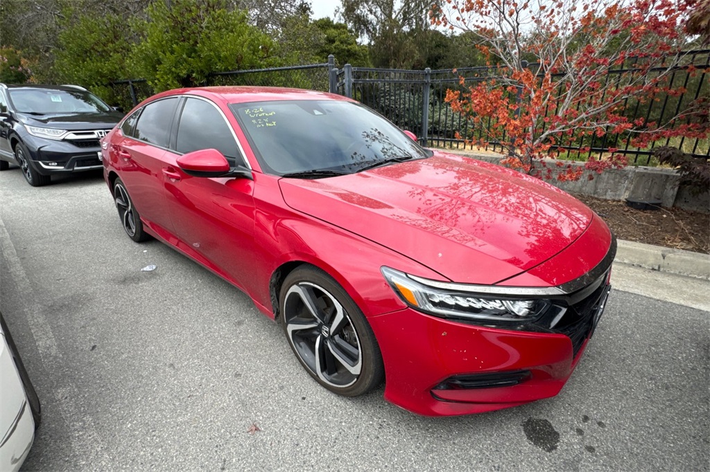 Used 2018 Honda Accord Sport with VIN 1HGCV1F34JA031917 for sale in Soquel, CA