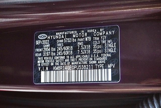 Used 2023 Red Hyundai SE image 32