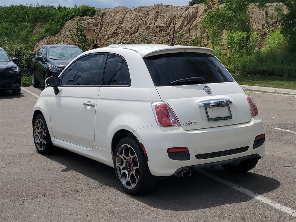 Used 2015 FIAT 500 Sport with VIN 3C3CFFBR9FT501687 for sale in Brighton, MI