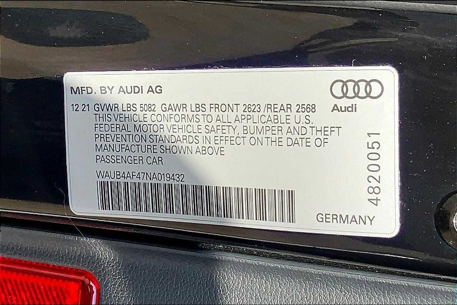 2022 Audi S4 Base Premium Plus photo 32
