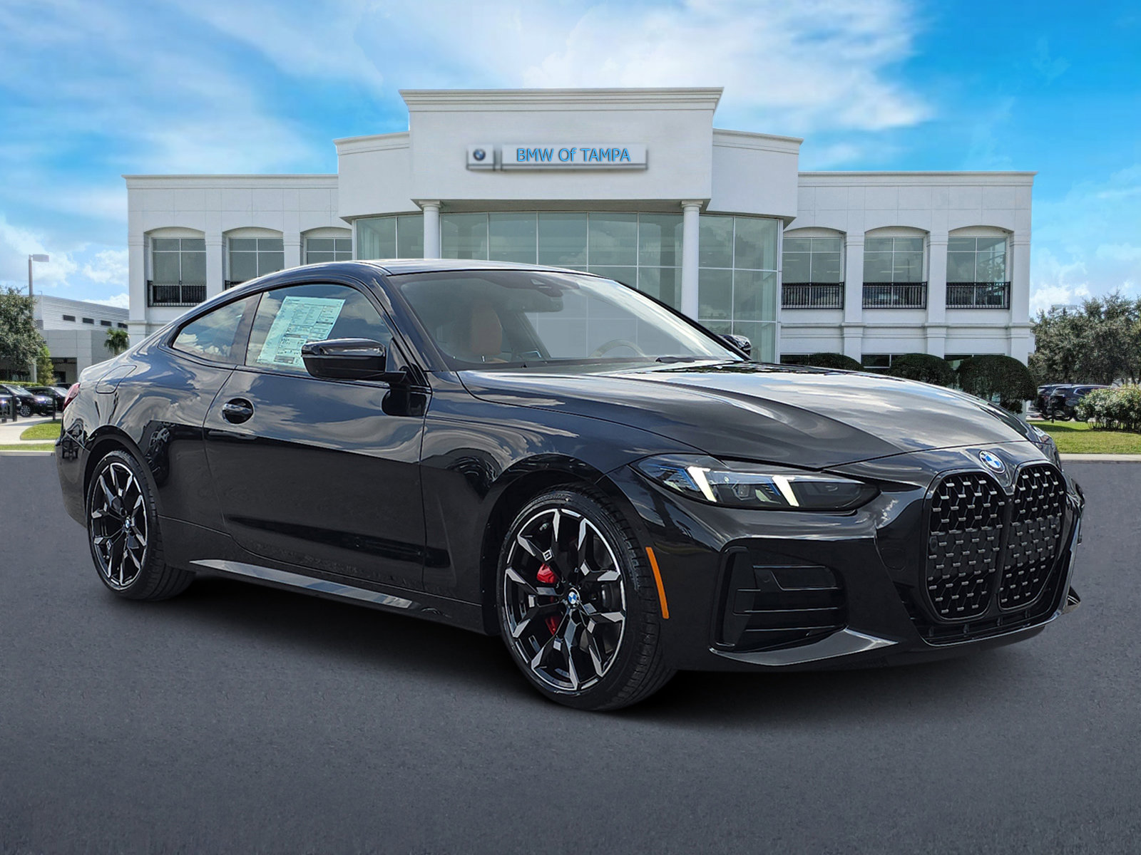 New 2026 Black Sapphire Metallic BMW 430i image 1