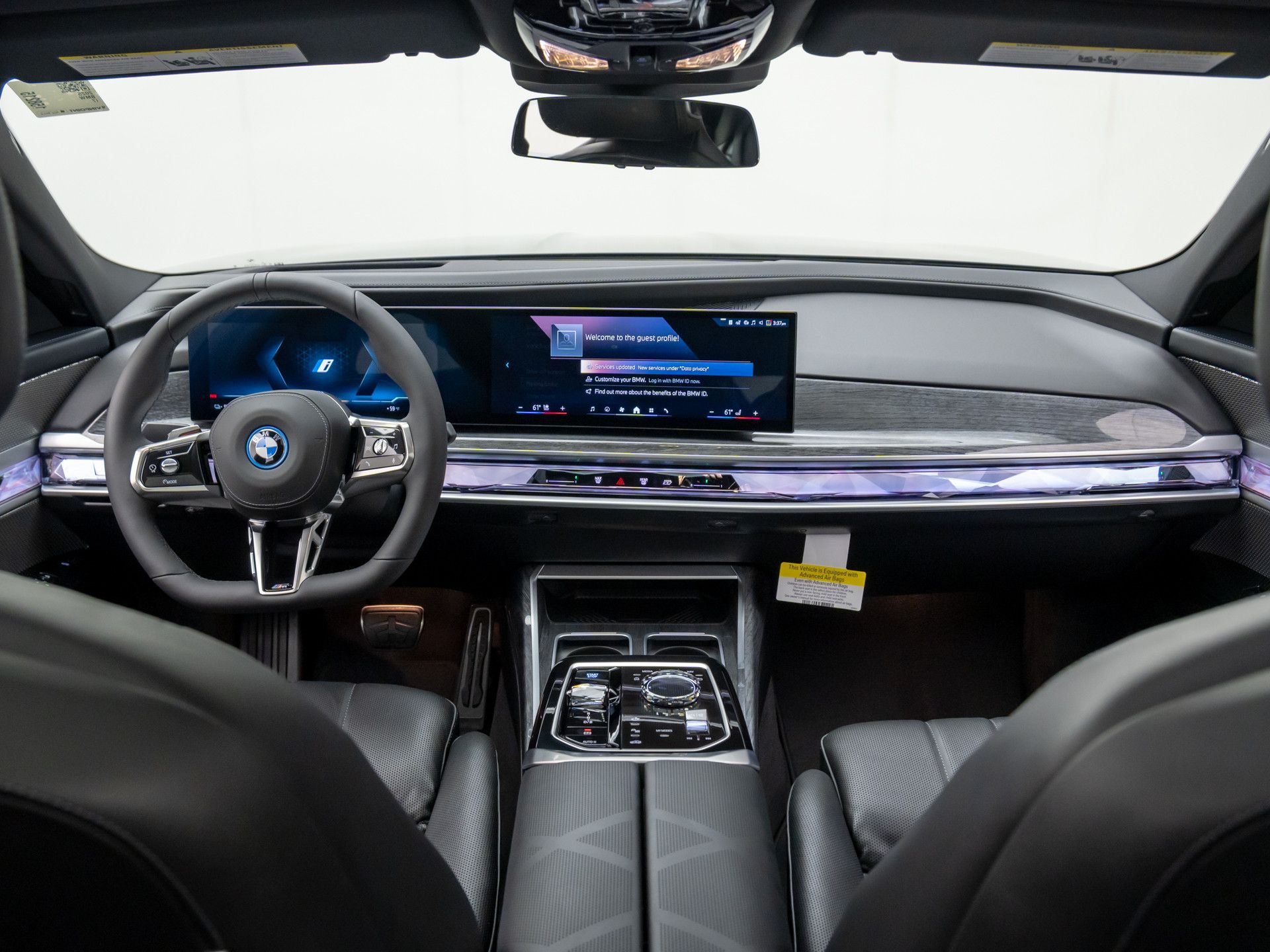 New 2025 Black Sapphire Metallic BMW xDrive60 image 9