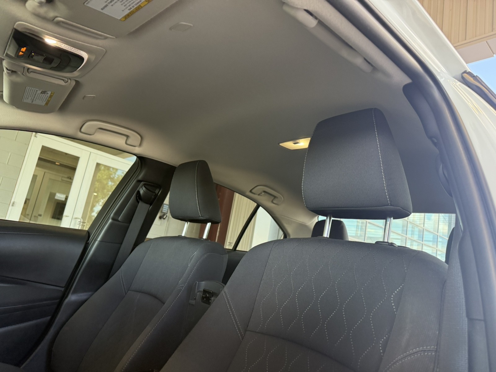 Used 2025 WHITE Toyota LE image 12