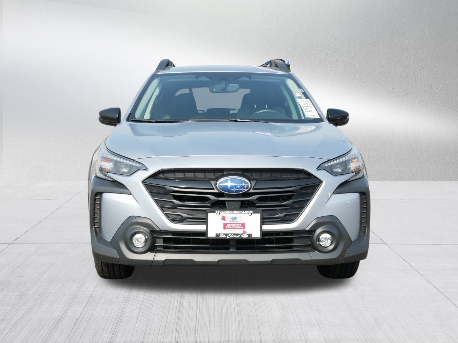 Certified 2023 Subaru Outback Onyx Edition with VIN 4S4BTAJC7P3115634 for sale in Saint Cloud, Minnesota