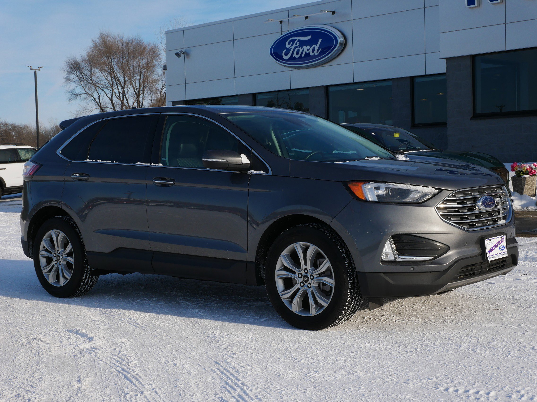 Used 2024 Ford Edge Titanium with VIN 2FMPK4K95RBA69849 for sale in Northfield, Minnesota