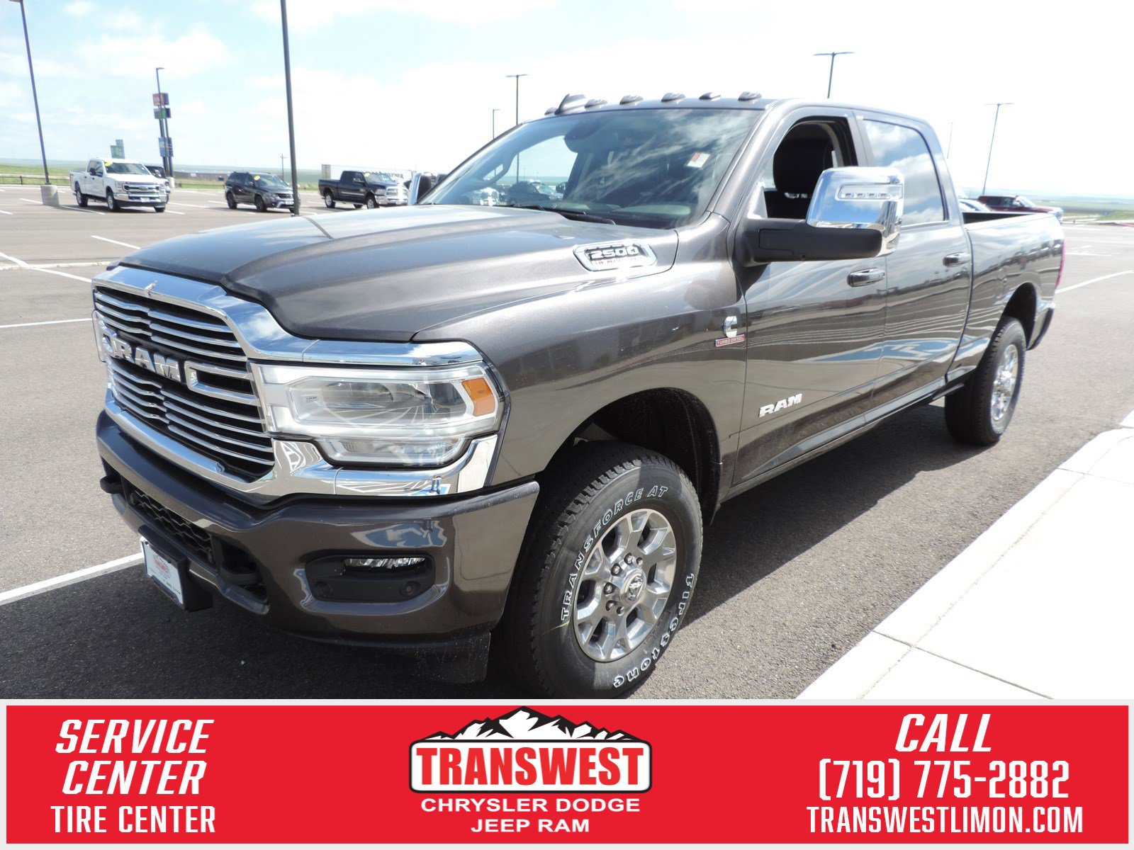 New 2023 RAM 2500 Laramie Crew Cab in Limon LPG617628 Transwest