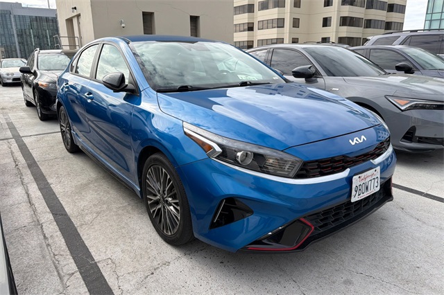 Used 2022 Kia FORTE GT-Line with VIN 3KPF54AD4NE486346 for sale in San Bruno, CA