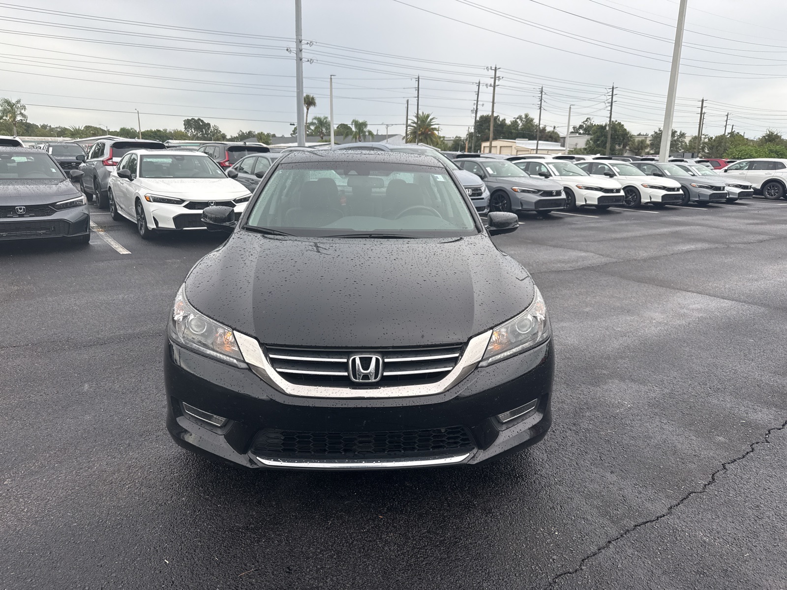 Used 2013 Honda Accord EX-L with VIN 1HGCR2F81DA041489 for sale in Port Richey, FL